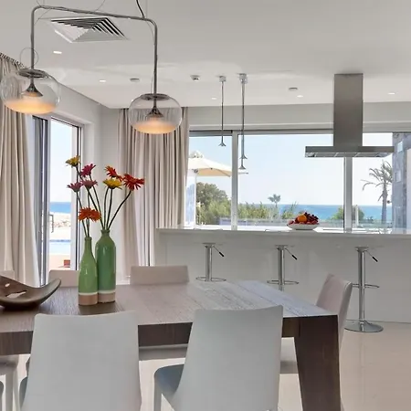 Beachfront Luxury Villa Idania Ayia Napa Exterior photo